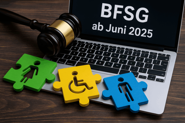 Das Barrierefreiheitsstärkungsgesetz (BFSG) wird Pflicht Juni 2025